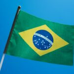 Brazilian flag ahead of the 2026 presidential runoff