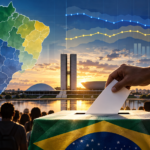 Brazil 2026 presidential election polling and voting illustration
