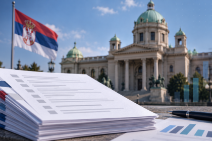 Official electoral lists for Serbia's 2026 parliamentary election with the National Assembly in Belgrade