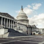 United States Capitol building in Washington, DC, home of the US Congress